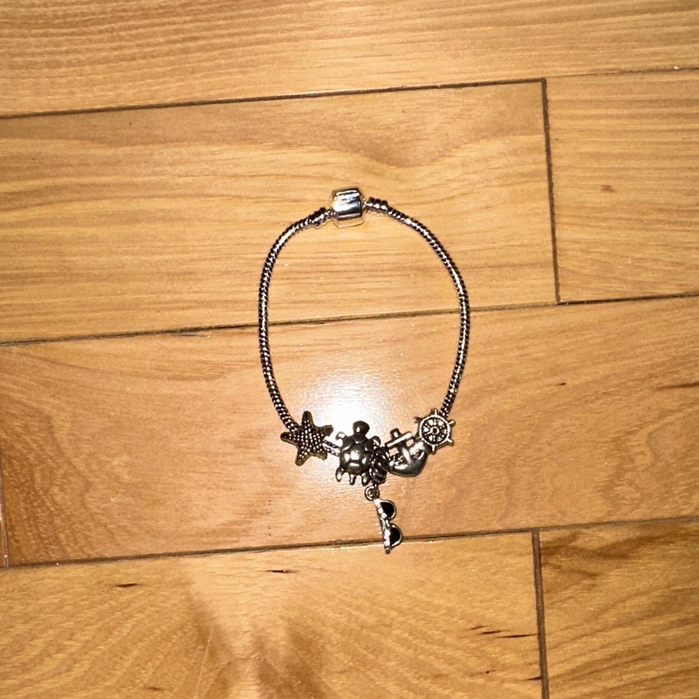 Silver Charm Bracelet